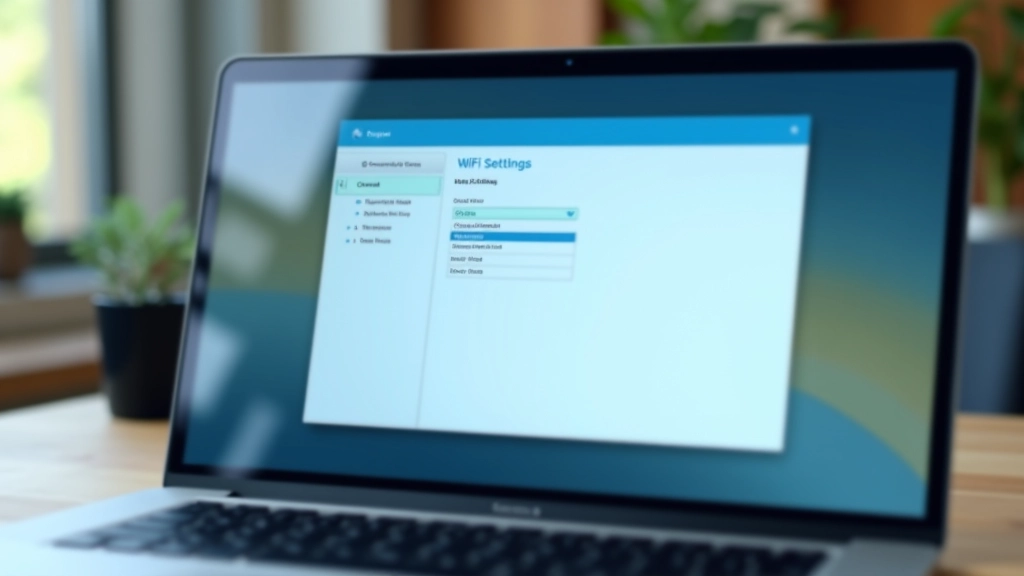 Pantalla de configuración del router con lista de canales WiFi 2.4GHz y 5GHz disponibles, selección de canal óptimo